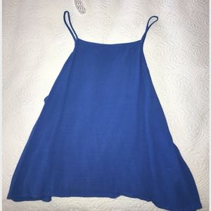 Nordstrom Royal Blue Flowy Top